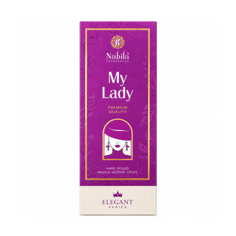 عود دستساز نابیلا مدل My Lady رایحه ادکلن بسته 30 عددی