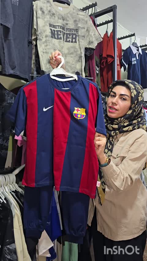 لباس پسرانه تیشرت شلوار سایز 50 55
