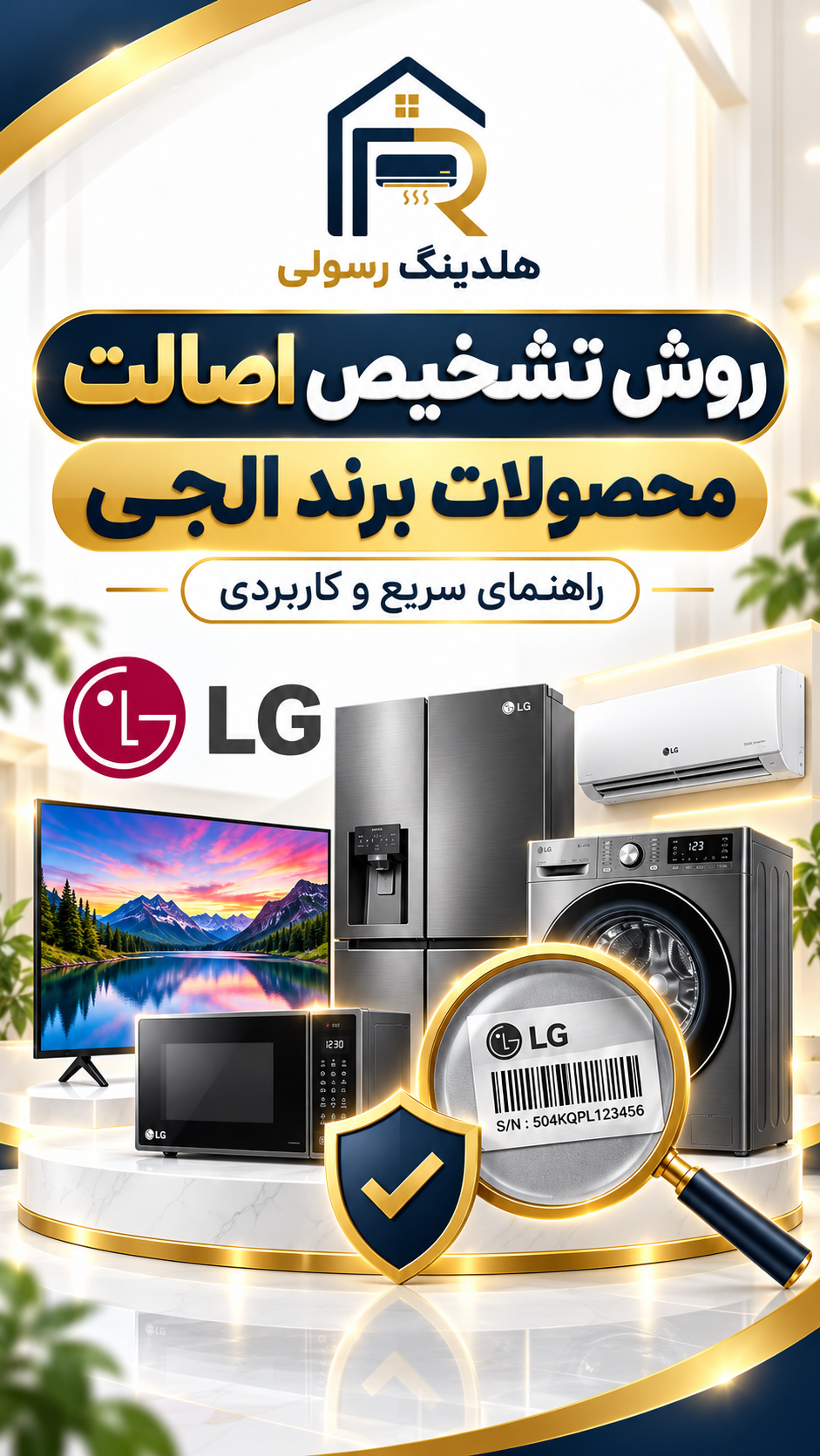 یخچال فریزر دوقلو ال جی مدل 411 414 ظرفیت 637 لیتر، قطعات کره اصل