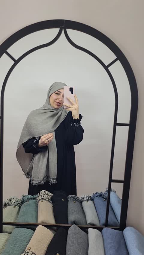 شال پلیسه پاییزی وارداتی دستک پانچجدید