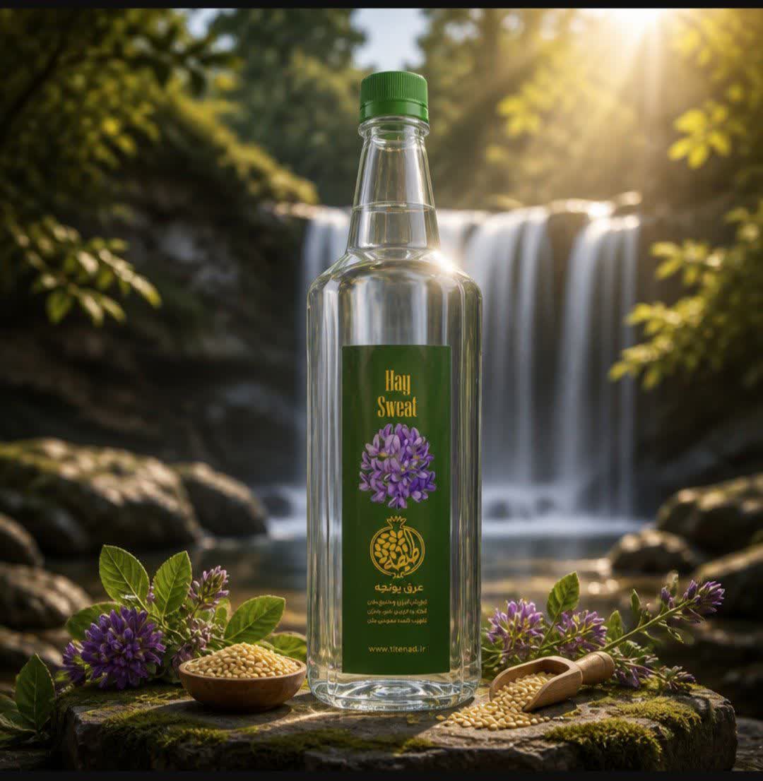 عرق یونجه 1 لیتری