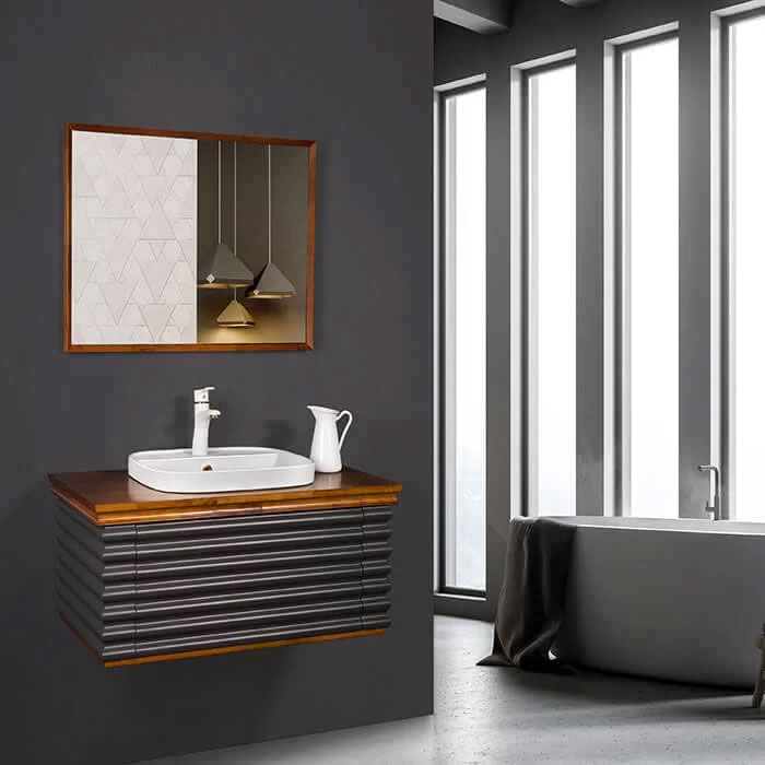 کابین روشویی لوتوس مدل طرح آرت دکو مدل مونتکارلو Montecarlo 900 ابعاد 52 * 89