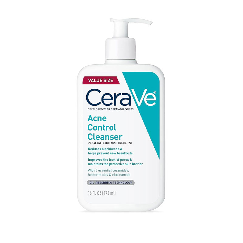 ژل شستشو سراوی CeraVe مدل Blemish Control (کنترل جوش و چربی )