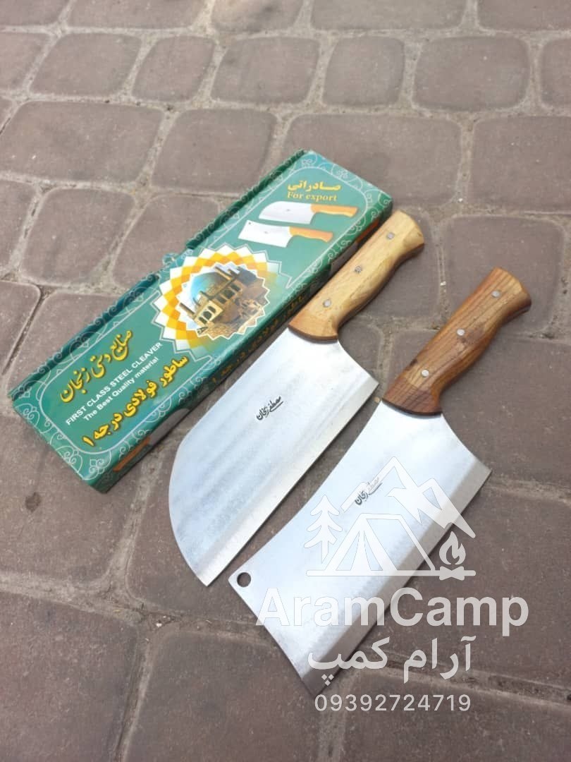 ساطور صادراتی مصطفی مخصوص قصابی برای استخوان