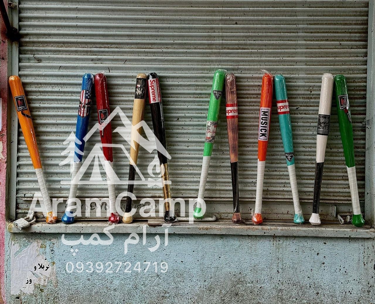 چوب بیسبال چوب روس با کاربرد چندمنظورهجدید