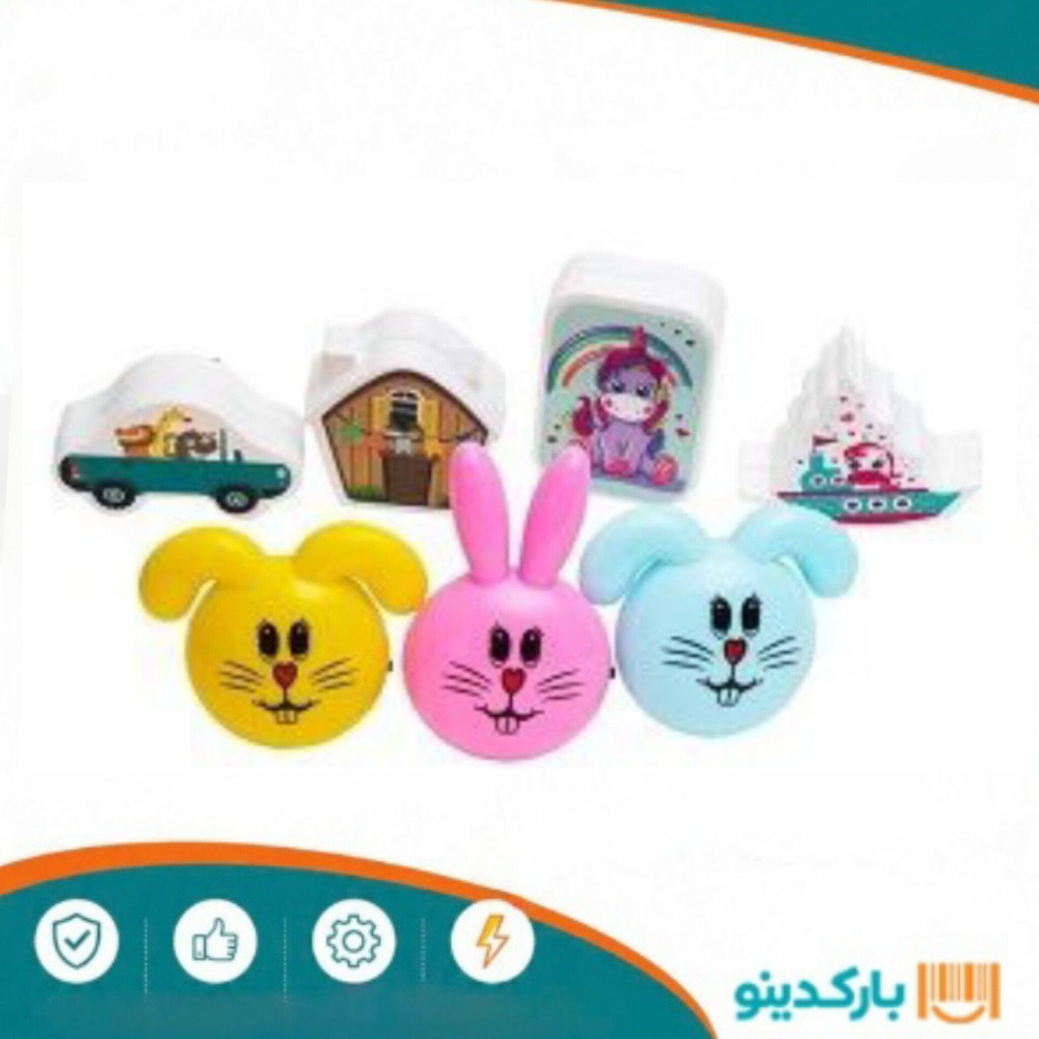 چراغ خواب پریزی مایا مدل فانتزی (2 عددی)