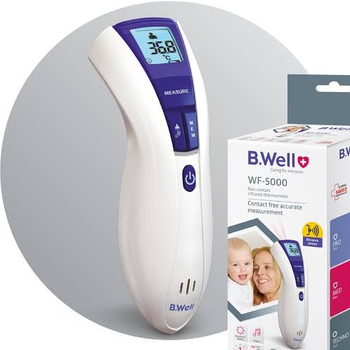 تب سنج مادون قرمز غیرتماسی B.Well WF-5000 با حافظه 10 نتیجهجدید