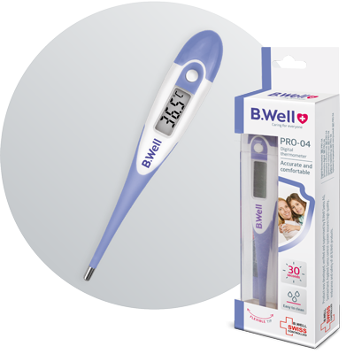 تب سنج دیجیتال B.Well PRO-04 با سری انعطافپذیرجدید