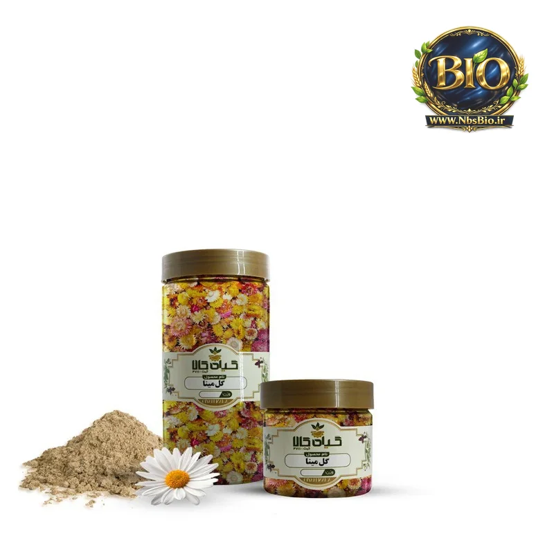 گل مینا خشک یا پودری بسته بندی