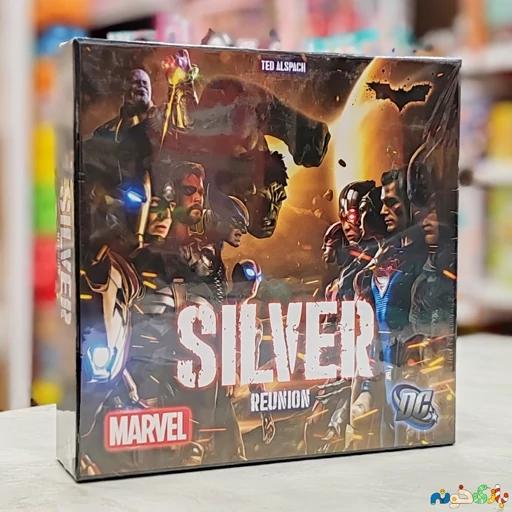 بازی کارتی سیلور مارول و دی سی SILVER REONION