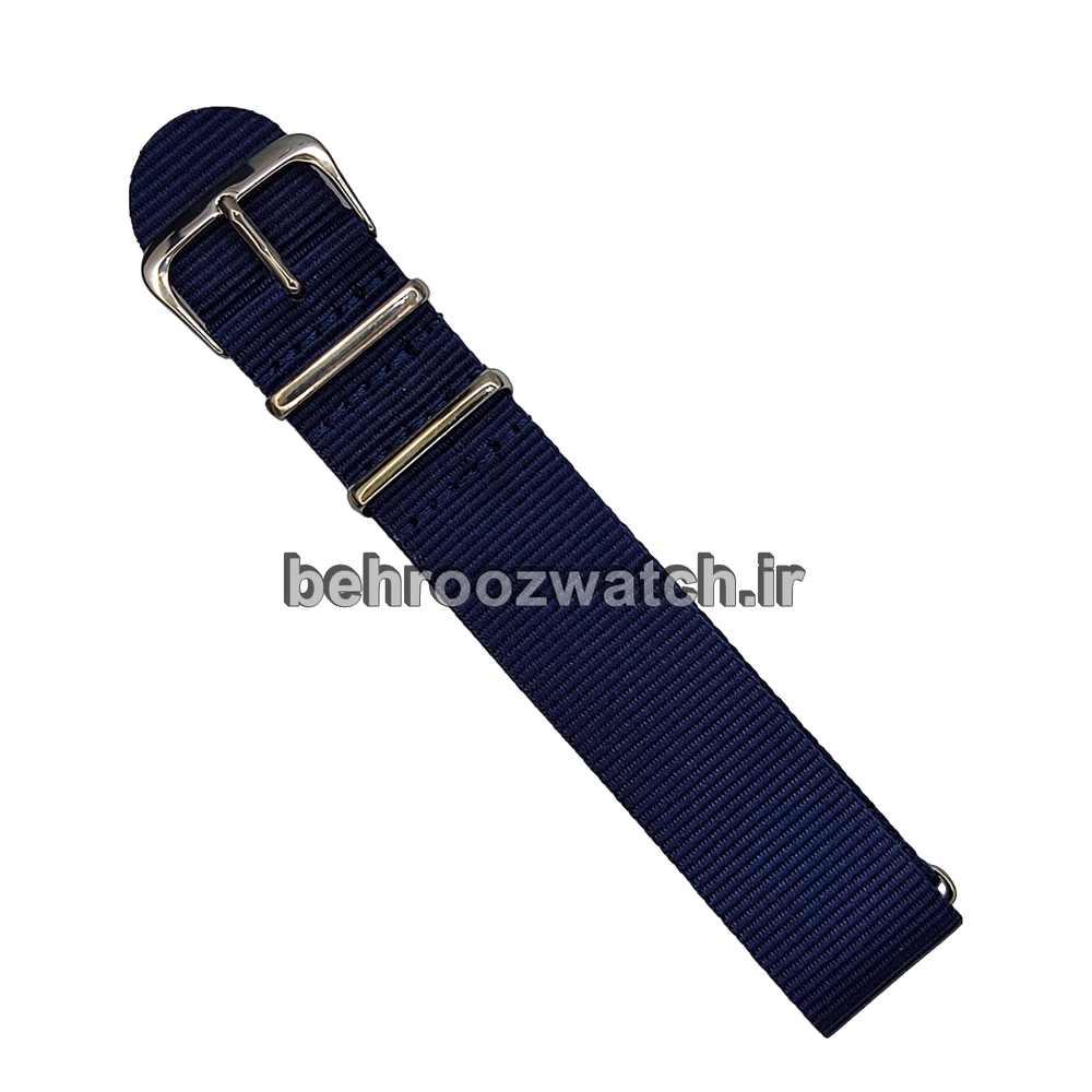 بند ساعت مچی برزنتی مدل ناتو NATO 22 MM