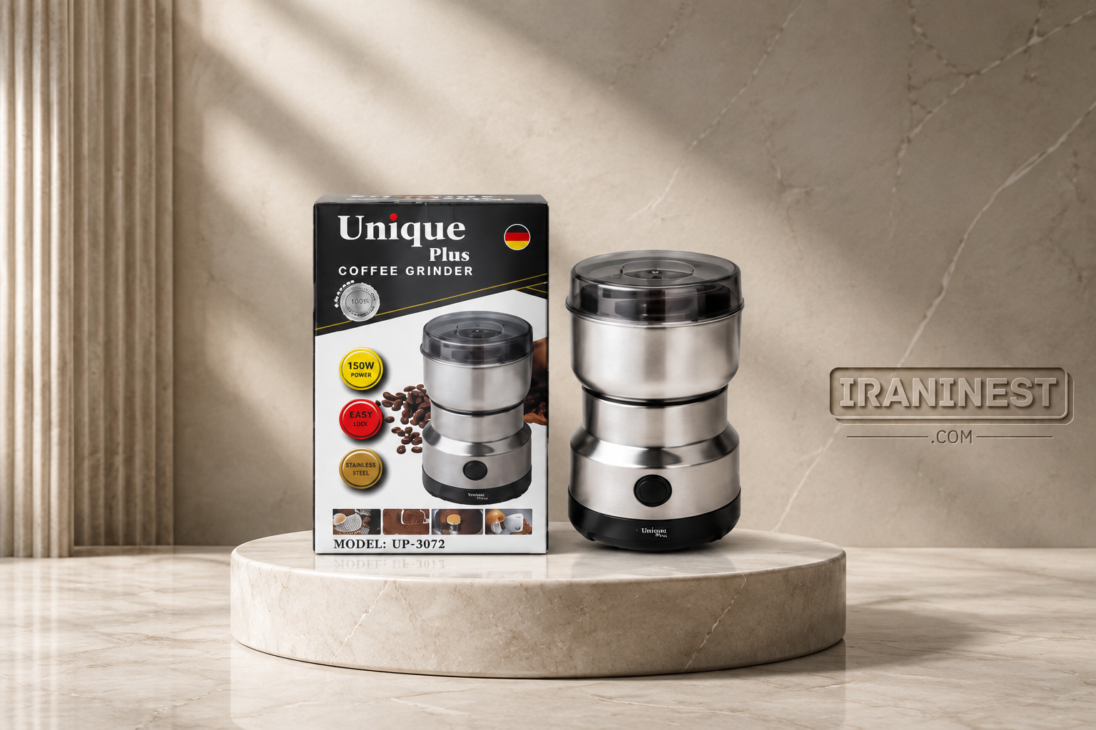 آسیاب برقی UNIQUE PLUS مدل UP-3072جدید