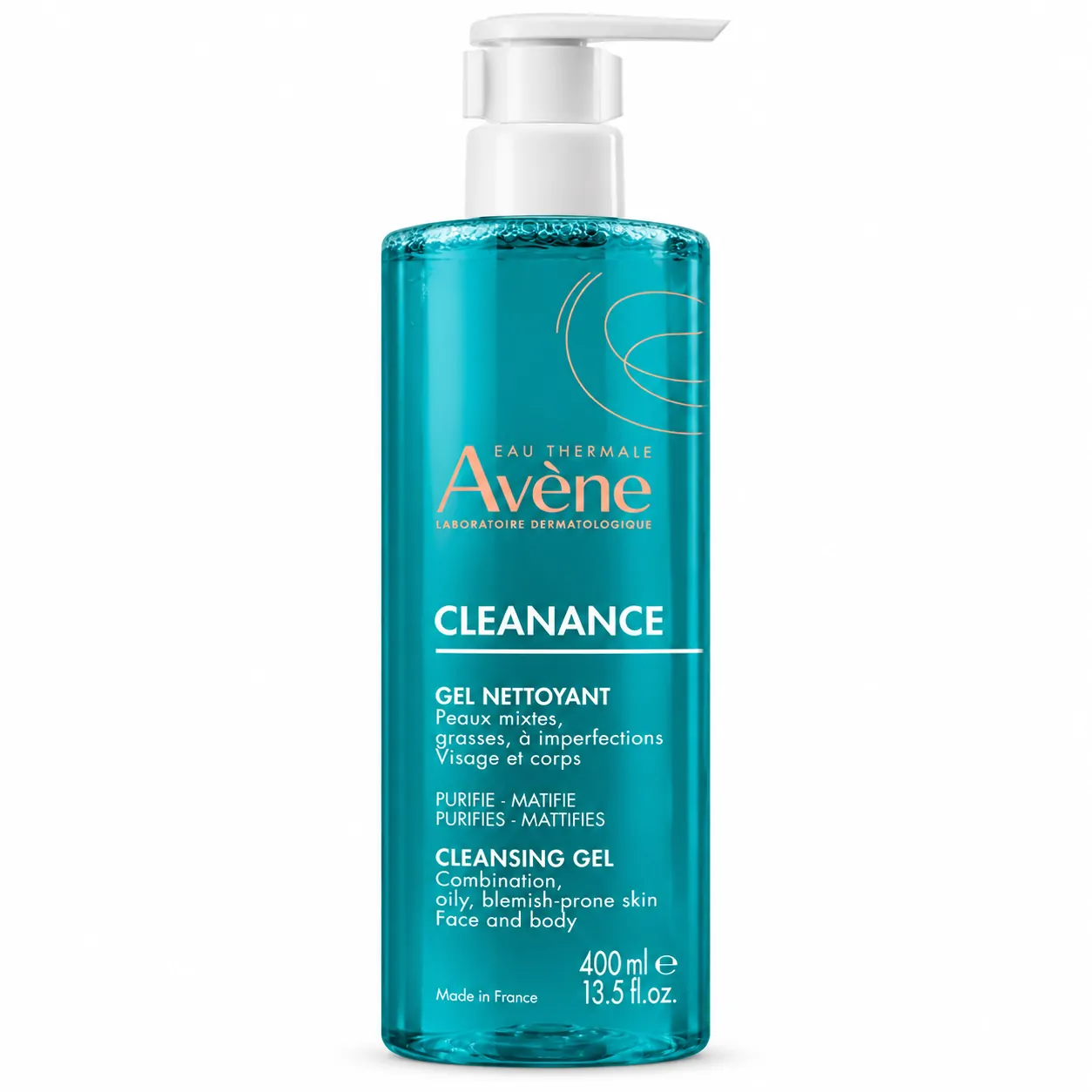 ژل شستشوی اون کلینانس پوست چرب و جوشدار حجم 400 میل | Avène Cleanance Cleansing Gel