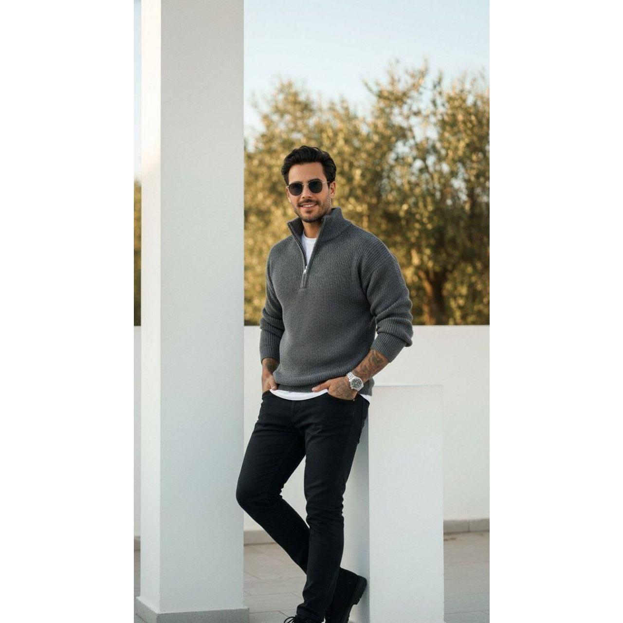 بافت نیم زیپ مردانهجدید