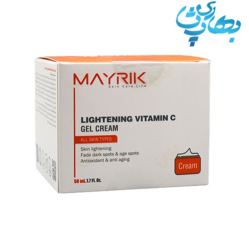 ژل کرم روشن کننده میریک حاوی ویتامین سیجدید