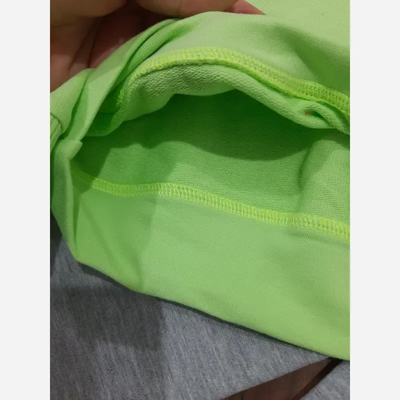 ست کراپ و شلوار بگ طرح لبوبو پنبه ملانژ پشت دورس سایز 1 و 2جدید