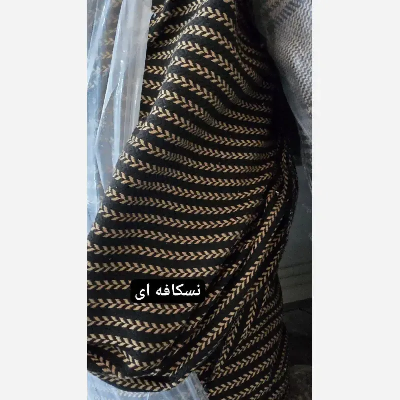 کفتان پشمی طرح گندم پاییزه و زمستانه قد 130