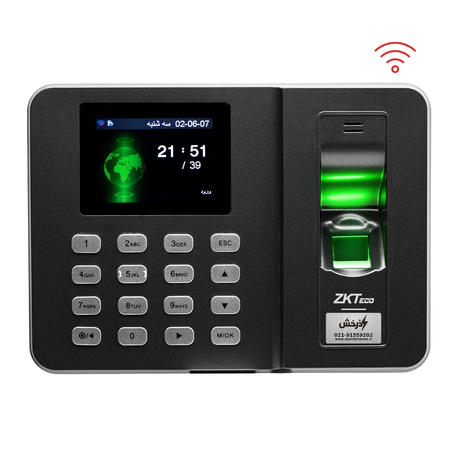 دستگاه حضور و غیاب ZKTeco مدل LX19