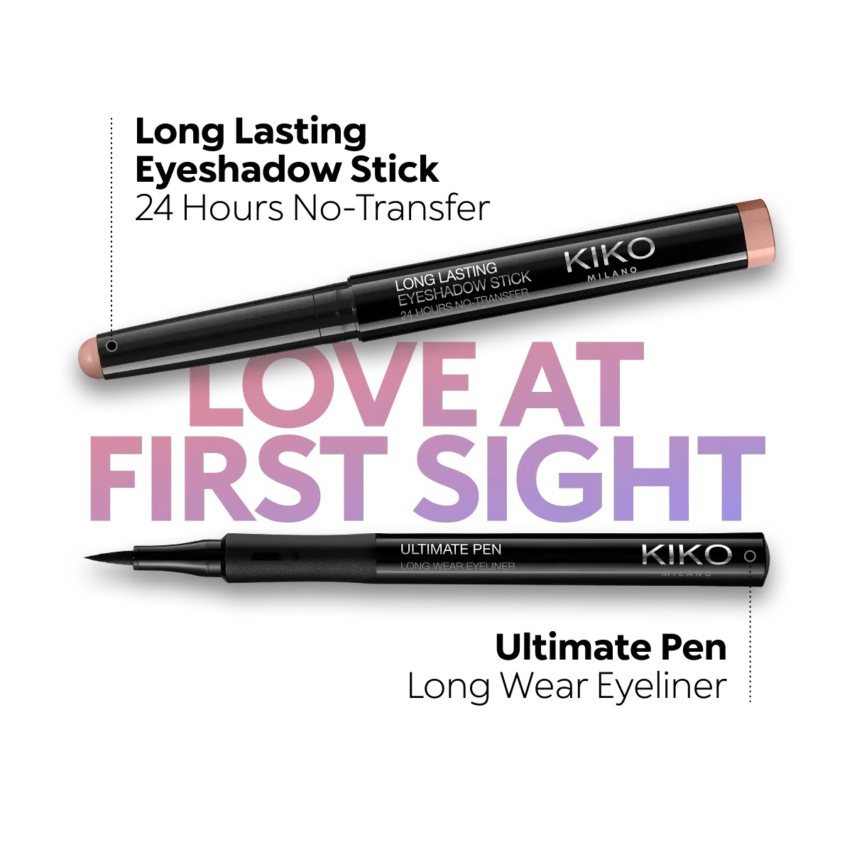 سایه چشم استیکی کیکو میلانو KIKO MILANO Long Lasting Eyeshadow Stick شماره 08 رنگ Shell