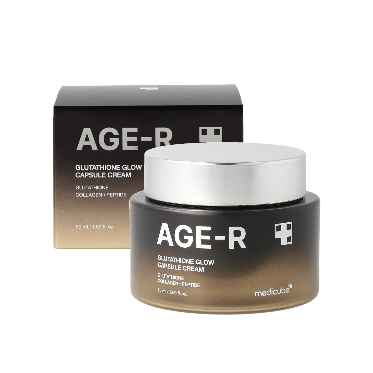 کرم کپسولی درخشانکننده گلوتاتیون AGE-R Glutathione Glow Capsule Cream حجم 50 میل