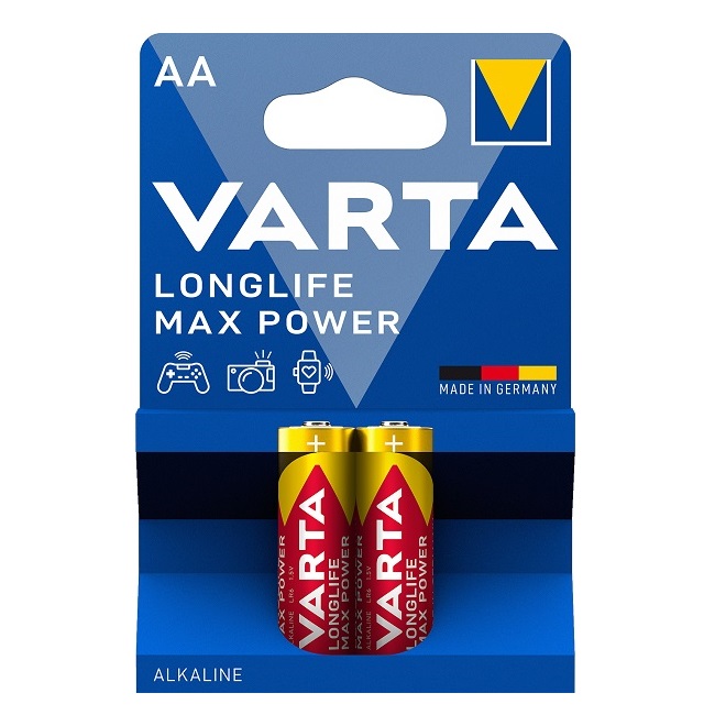باتری قلمی آلکالاین وارتا VARTA Max Power 4706 AA بسته 2 عددی