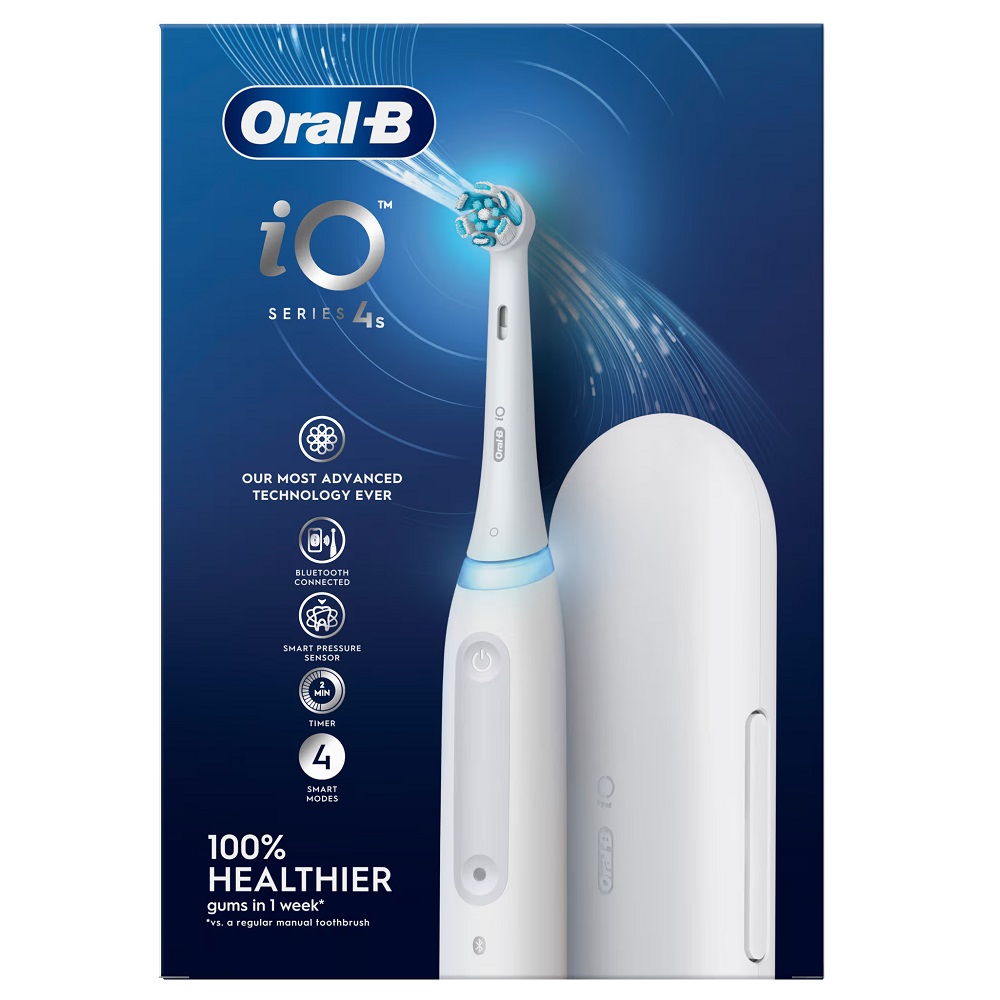مسواک برقی اورال بی Oral-B iO series 4s رنگ سفید