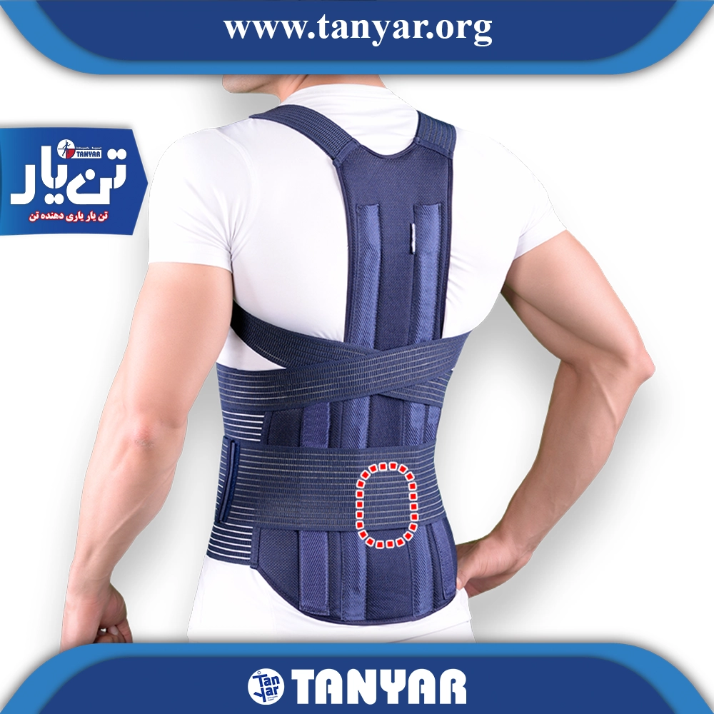 قوزبند کمربند پد دار صادراتی (TLSO) تنیار