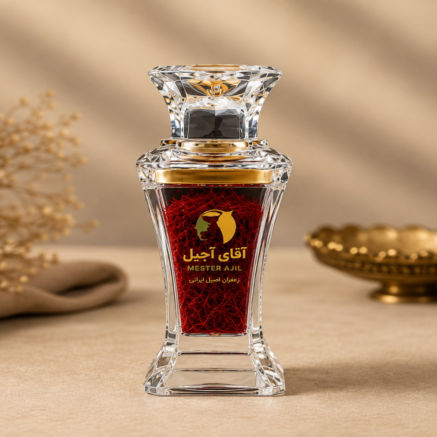 زعفران سرگل دو مثقالی