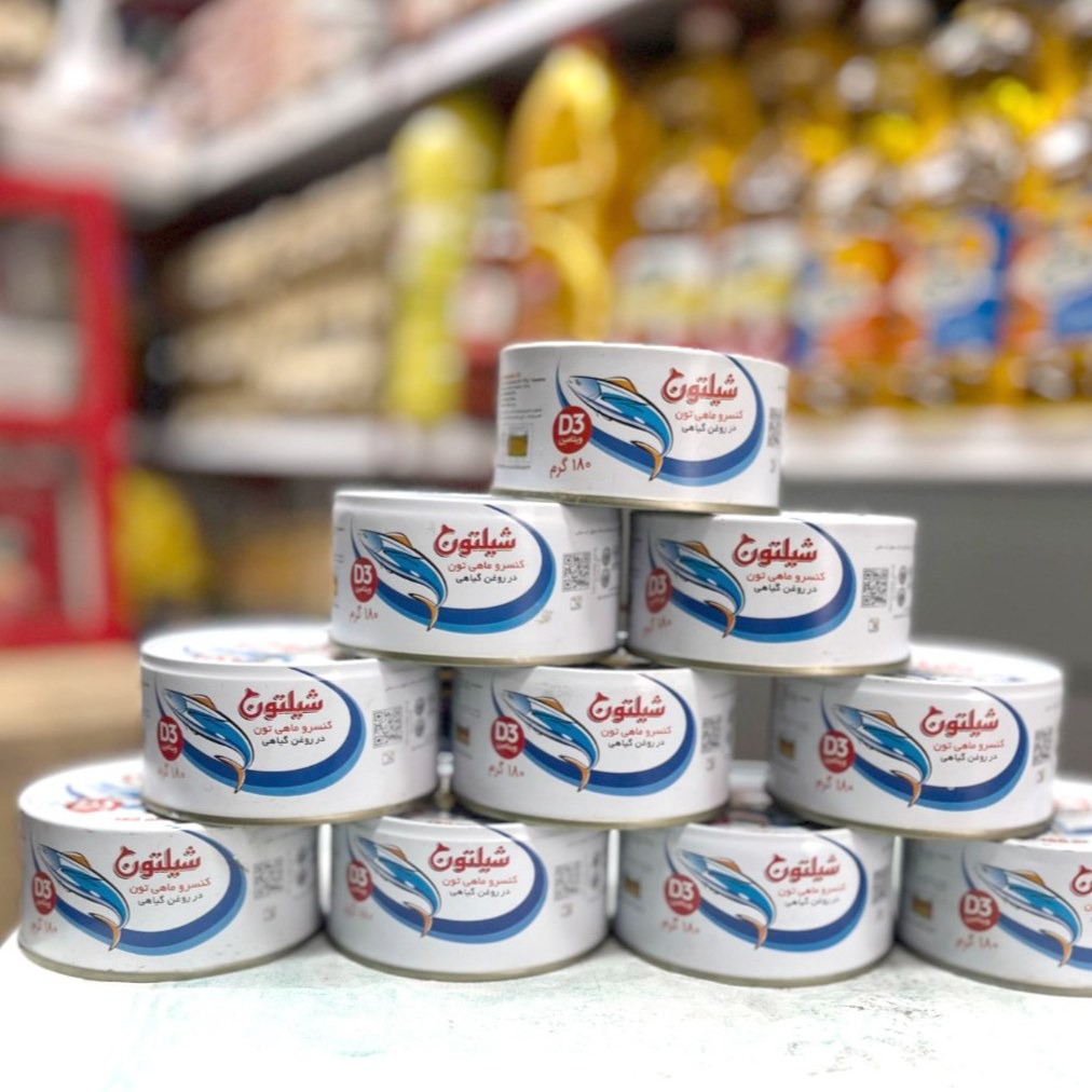 تن ماهی شیلتون 180 گرمی (24 عددی)
