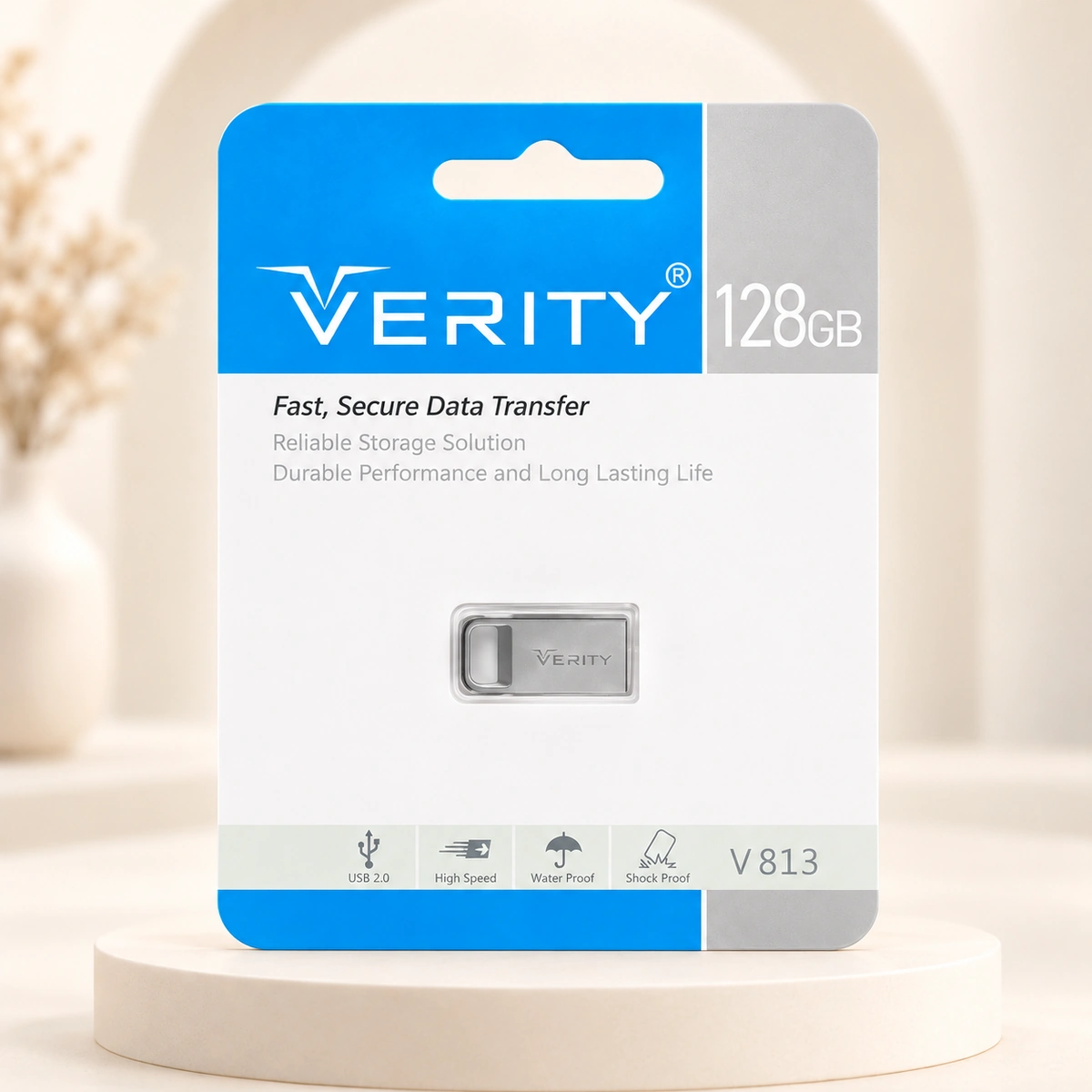 فلش مموری وریتی مدل V813 ظرفیت 128 گیگابایت USB 3.0جدید
