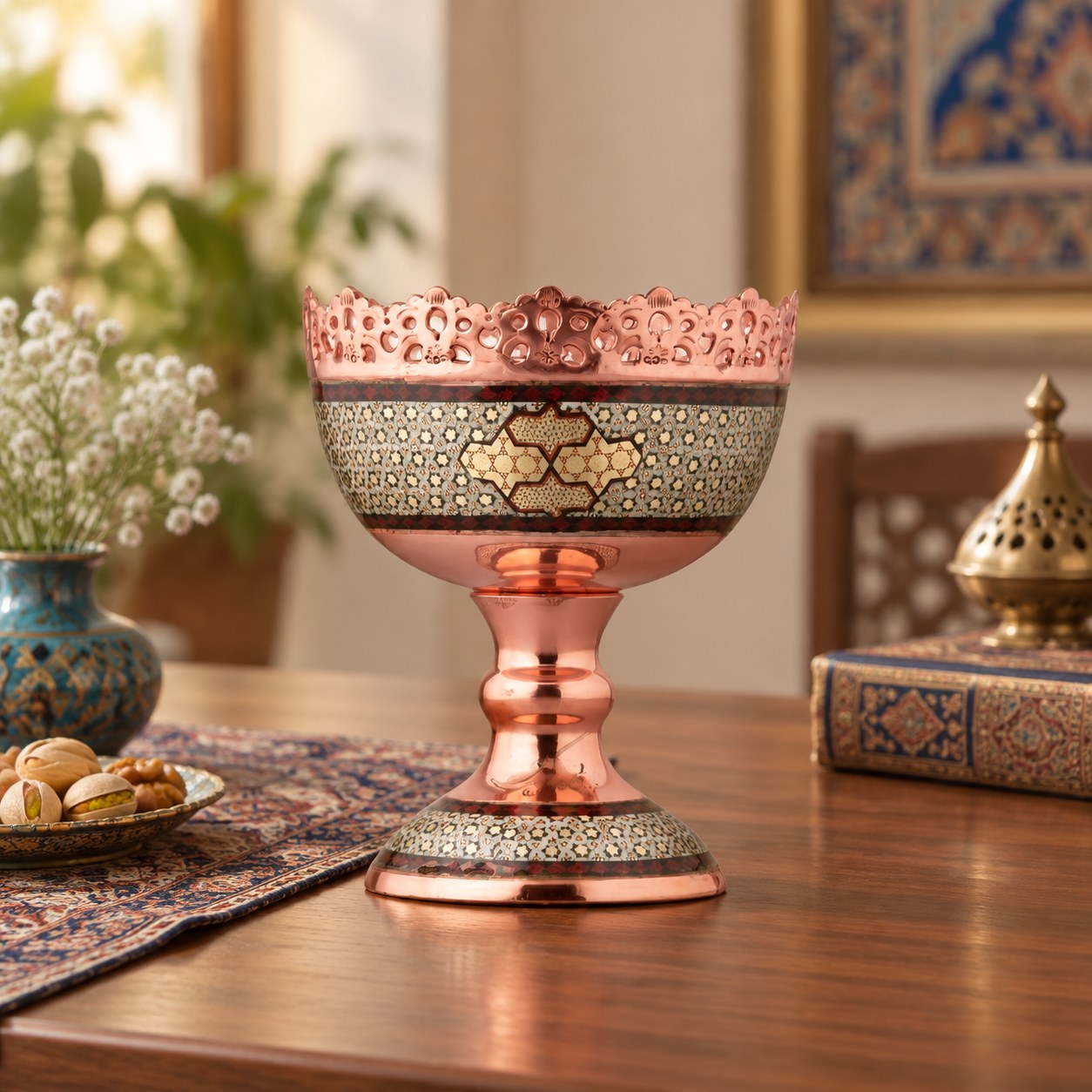 آجیل خوری 20 مس و خاتم شاهین شیرازی جدید