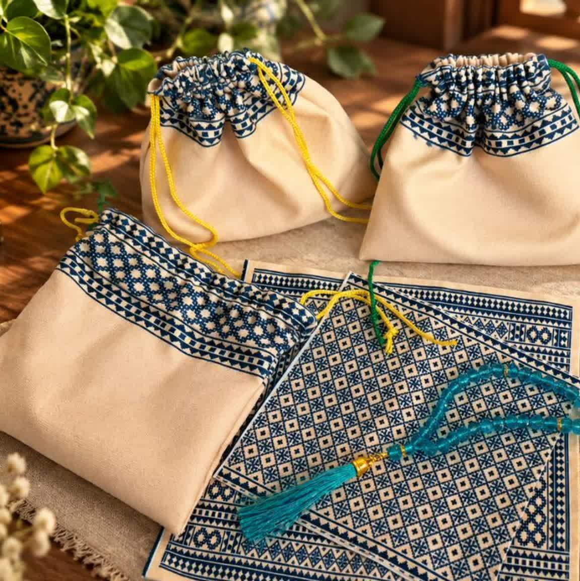 مینی پک عبادت مخمل طرح زیلو