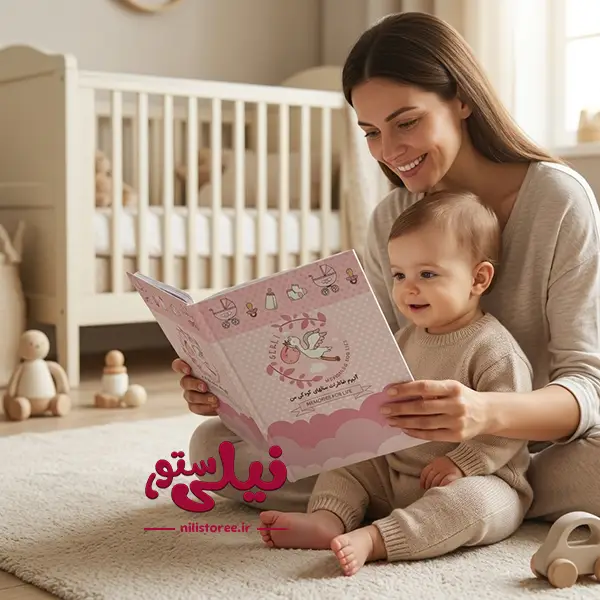 آلبوم خاطرات نوزاد طرح لک لکجدید