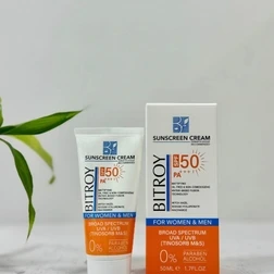 کرم ضد آفتاب بیتروی SPF 50 مناسب پوست چرب حجم 50