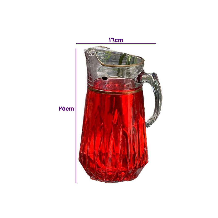 پارچ تک مودنا لب طلا(یا نقره ای) نوری تازه(ساکورا)