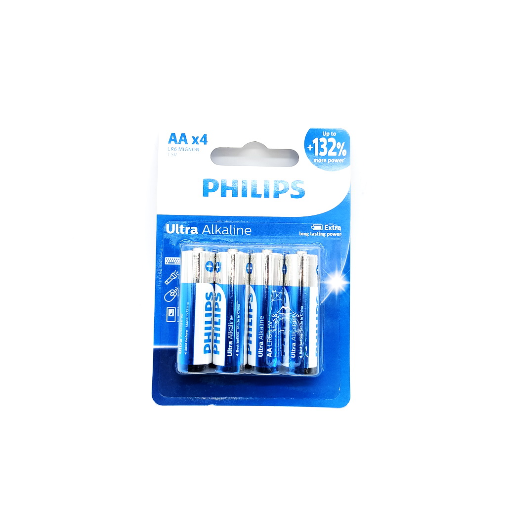 باتری قلمی 1.5Ultra Alkaline ولت PHILIPS