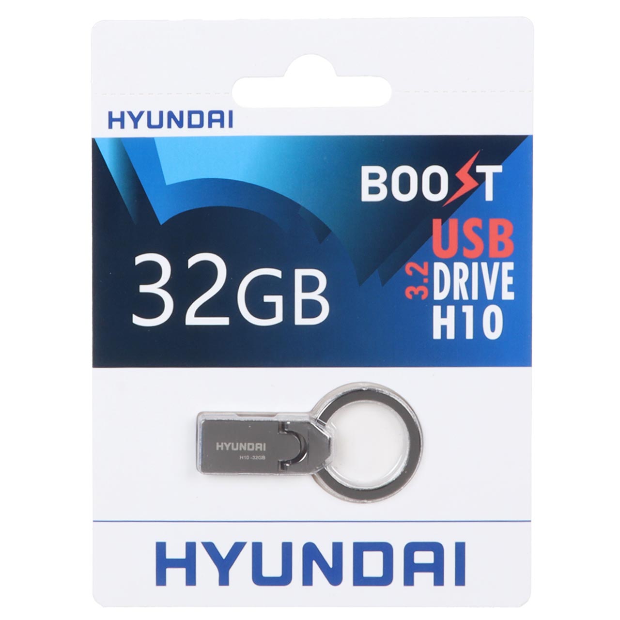 فلش مموری Hyundai USB3.2 مدل Boost H10 ظرفیت 32GB - (گارانتی IPM)