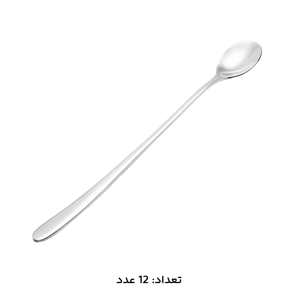 قاشق شربت خوری استیل کد DF008 ام جی اس | MGS