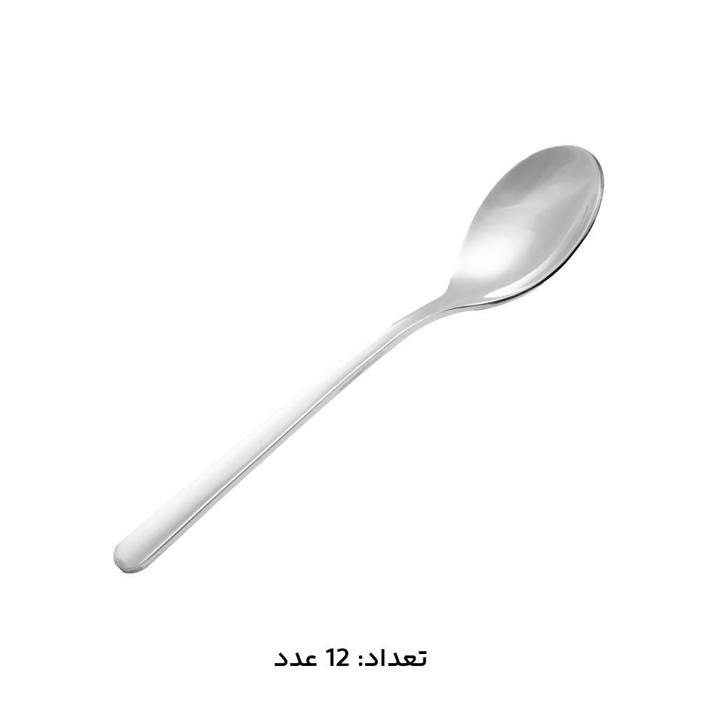 قاشق چای خوری استیل کد DF005 ام جی اس | MGS