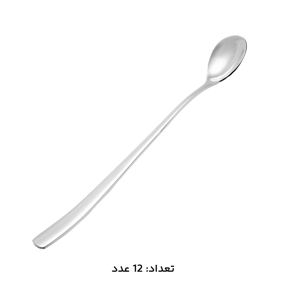 قاشق شربت خوری استیل کد DF043 ام جی اس | MGS
