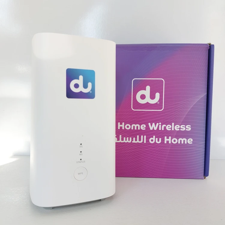 مودم سیمکارتی 5G HUAWEI H155-380 – CPE 5 آنلاک دائم اپراتور DU بهمراه جعبه