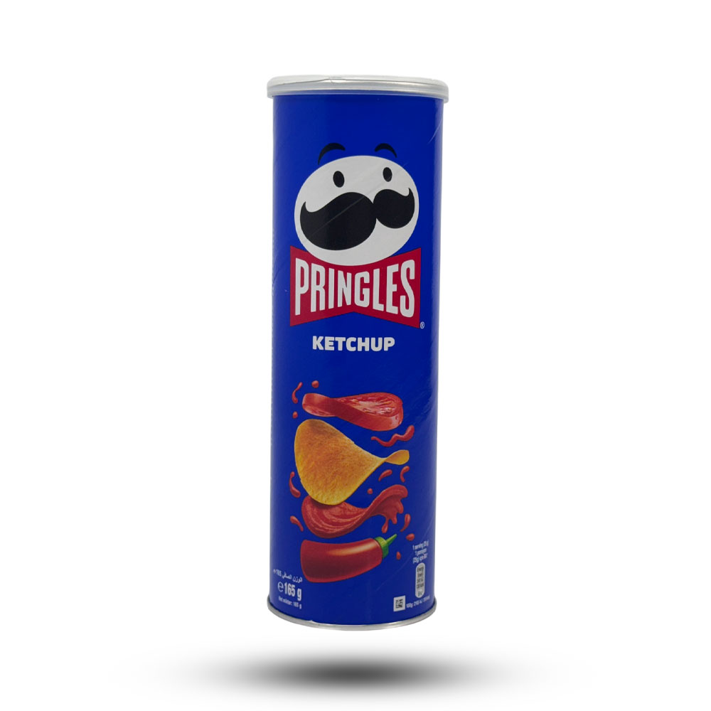 چیپس پرینگلز با طعم کچاپ Pringles Ketchup وزن 165 گرم