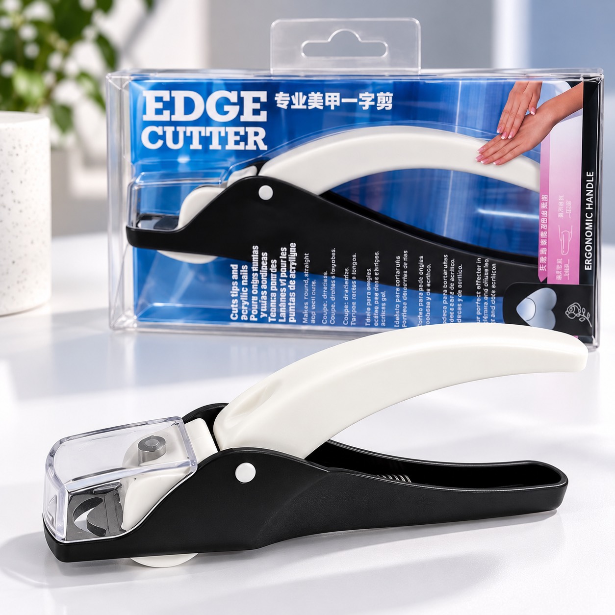 کاتر ناخن مخزن دار مدل Edgeجدید