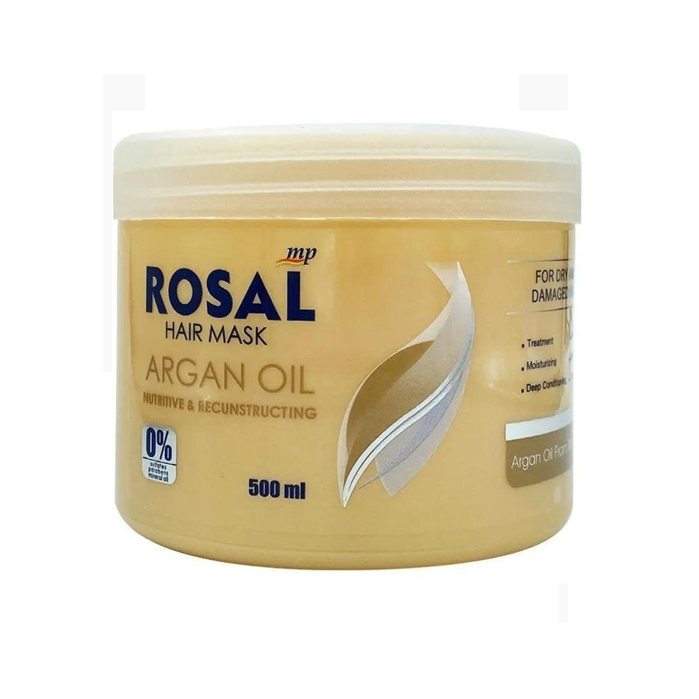 ماسک موی روغن آرگان بدون سولفات رزال (Rosal)