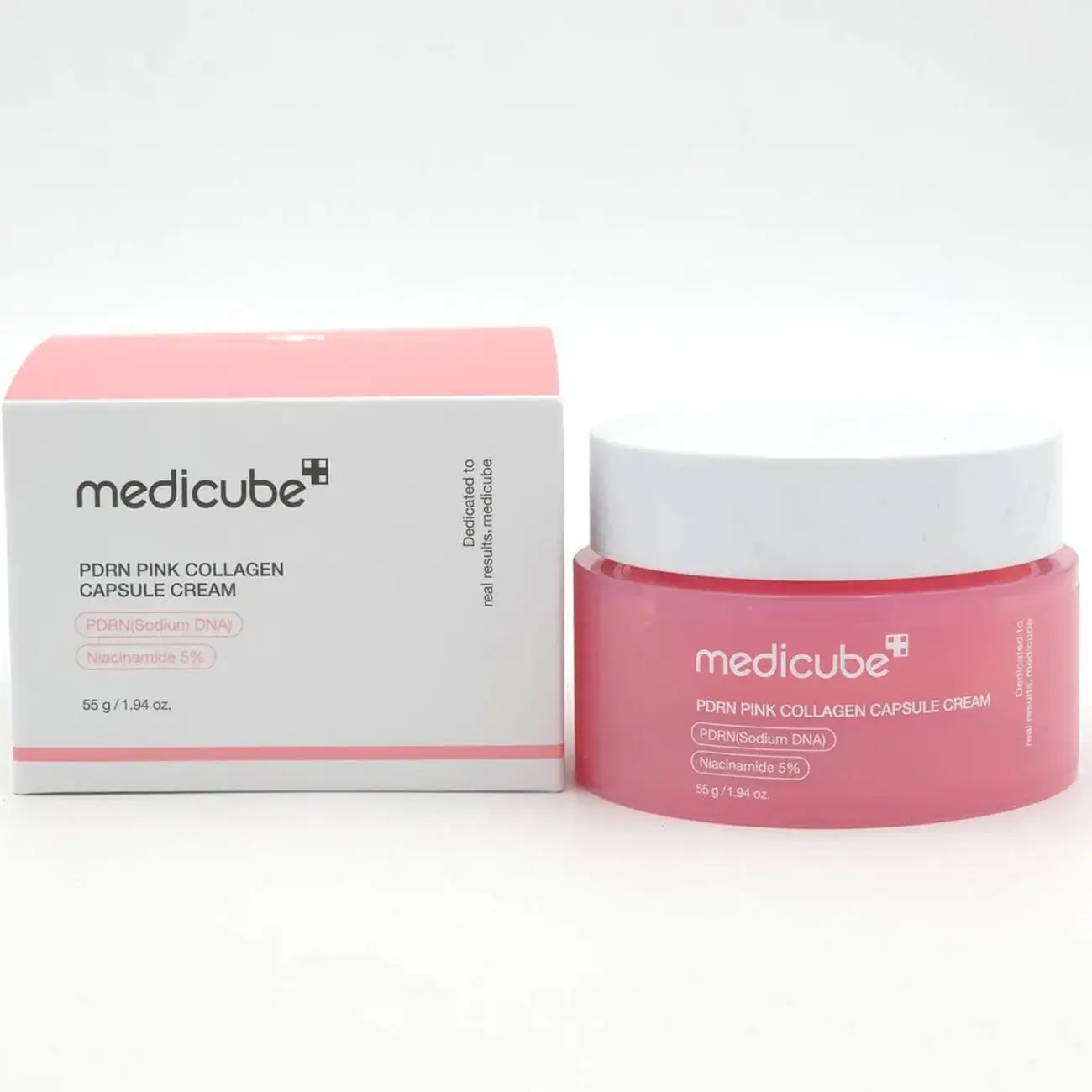 کرم کپسولی کلاژن صورتی PDRN مدی کیوب | Medicube PDRN Pink Collagen Capsule Cream