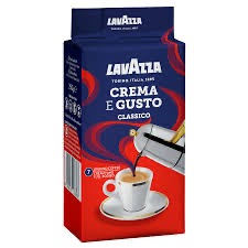قهوه دمی لاوازا (Lavazza) مدل کرما گوستو کلاسیک (Crema Gusto Classic) اورجینال— 250 گرم