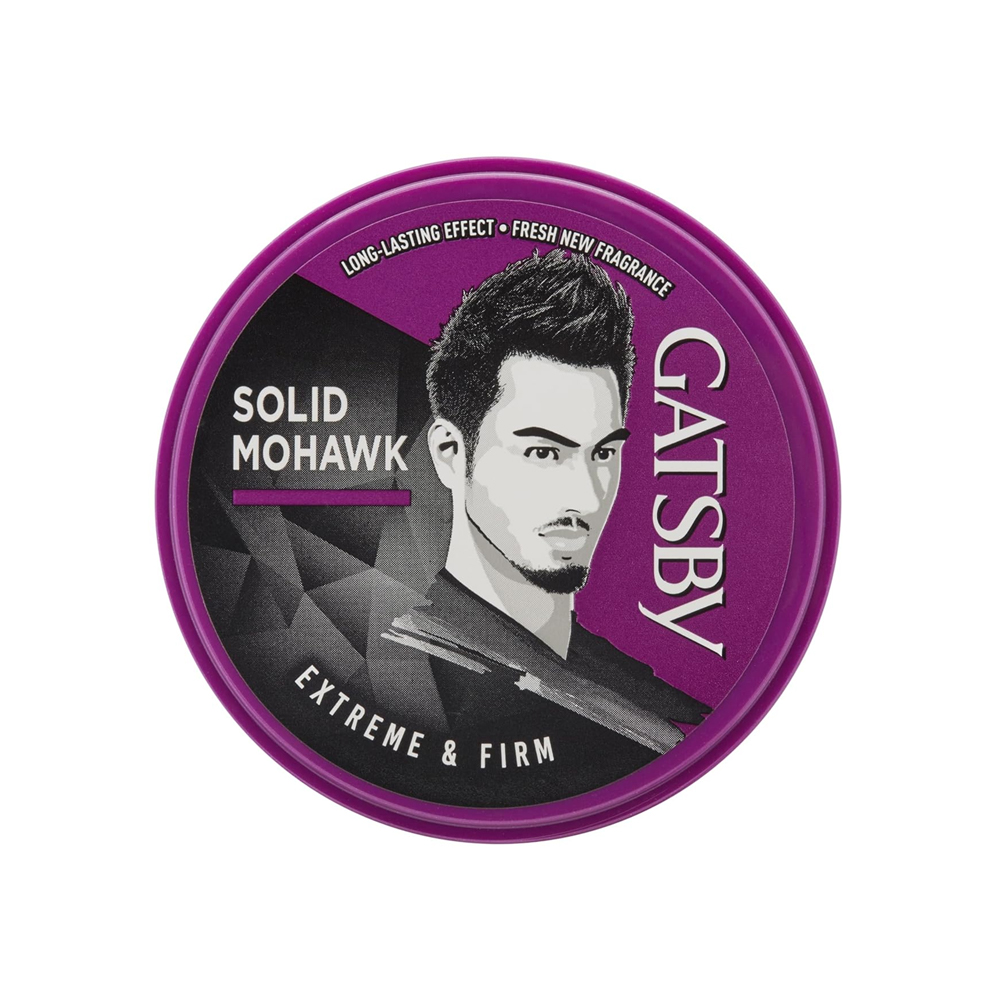 واکس مو بسیار قوی گتسبی مدل SOLID MOHAWK مناسب موهای کوتاه وزن 75 گرم