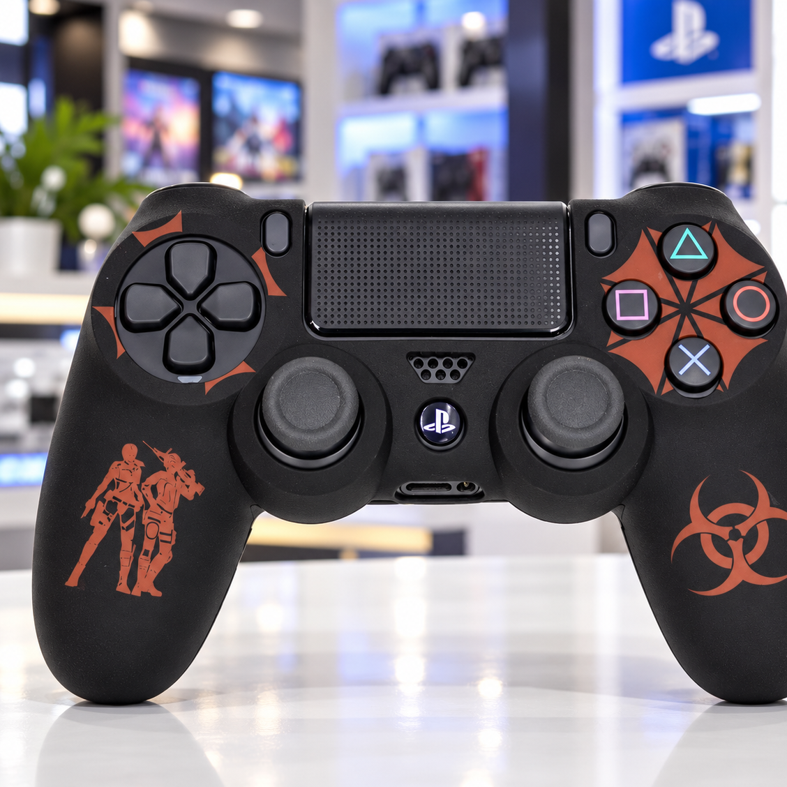 کاور محافظ دسته بازی PS4 طرح اویلجدید
