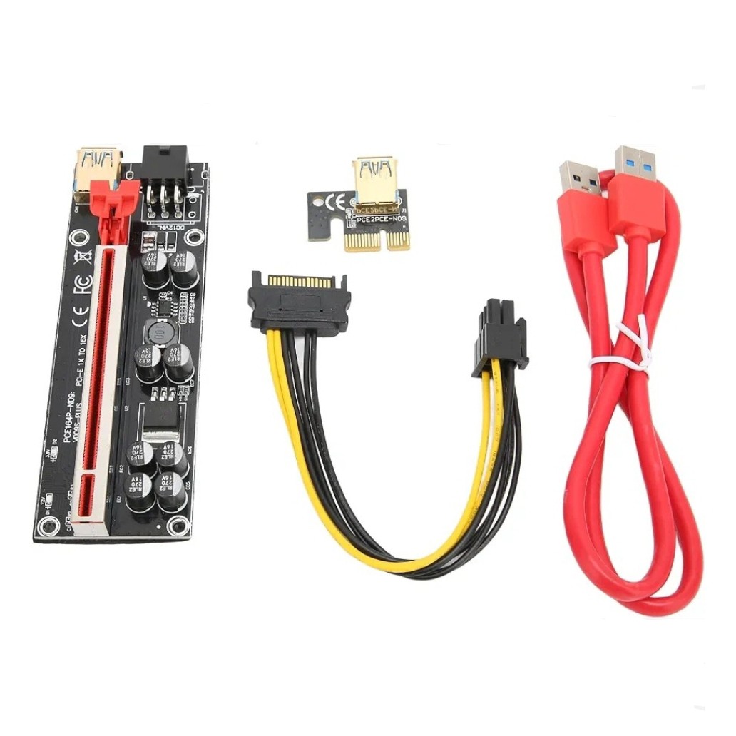 رایزر گرافیک PCI Express X1 به X16 مدل VER009S