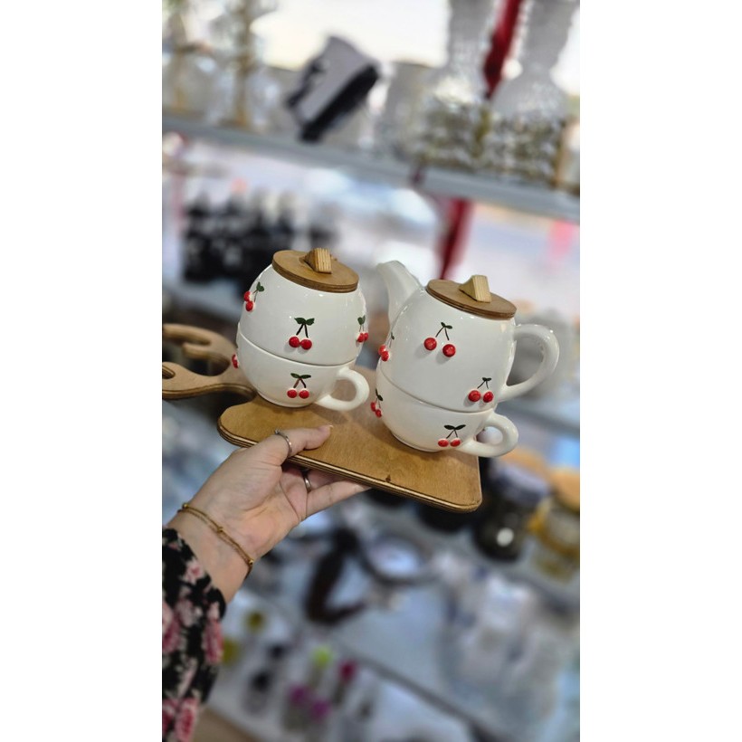ست چایخوری 2نفره گیلاسیجدید